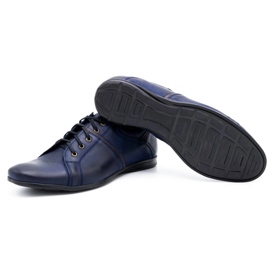 Polbut Zapatos de hombre C25 azul marino 6