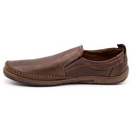 Mario Pala Mocasines Brogues para Hombre 531 Marrón 1