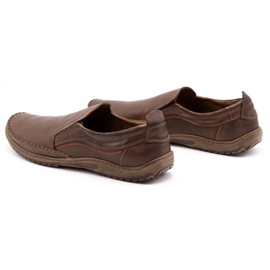 Mario Pala Mocasines Brogues para Hombre 531 Marrón 7