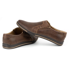Polbut Zapatos piel hombre 334 marrón 5