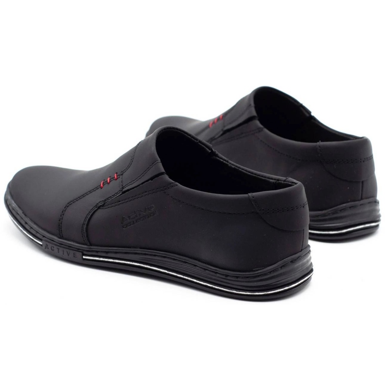 Polbut Zapatos piel hombre 334 negro 2