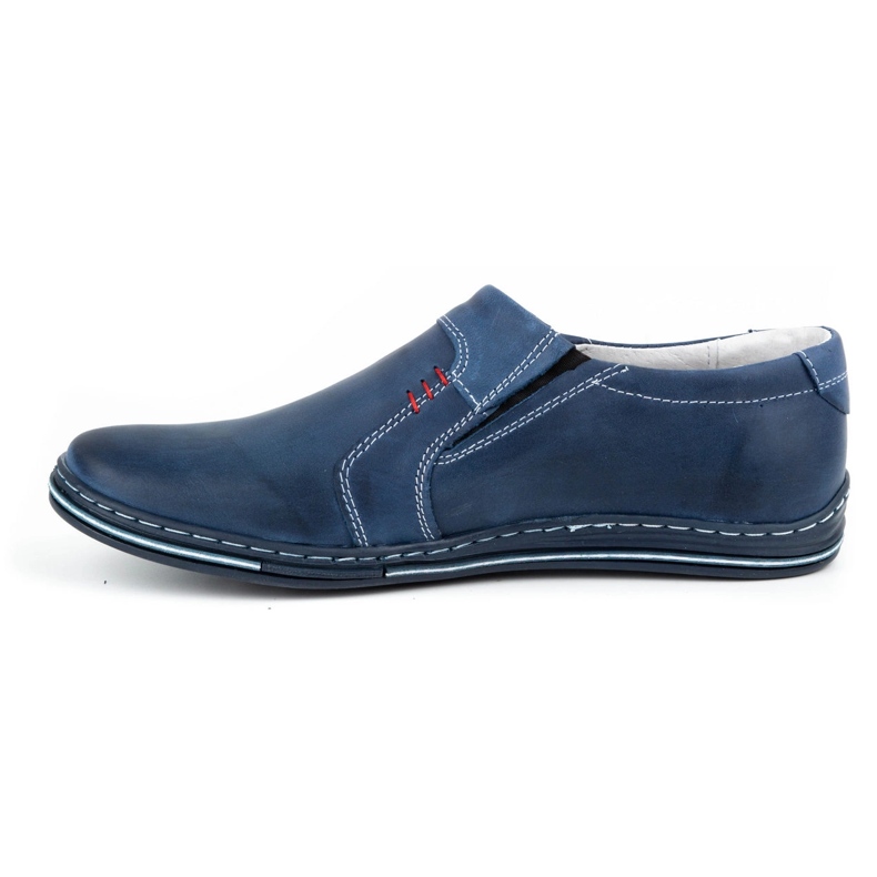 Polbut Zapato piel hombre 334 azul marino 1