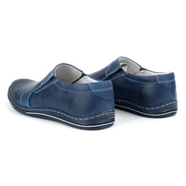 Polbut Zapato piel hombre 334 azul marino 6