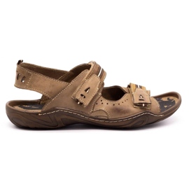 Mario Pala 448 sandalias de hombre marrón 2