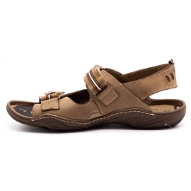 Mario Pala 448 sandalias de hombre marrón 3