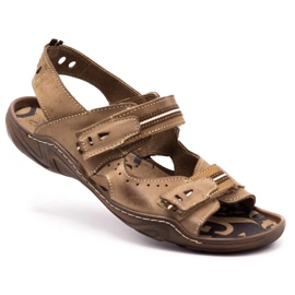 Mario Pala 448 sandalias de hombre marrón 4