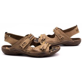 Mario Pala 448 sandalias de hombre marrón 8