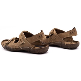 Mario Pala 448 sandalias de hombre marrón 10