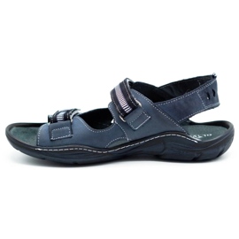 Mario Pala 448 sandalias hombre azul marino 2