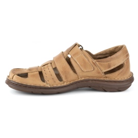 Mario Pala Sandalias Hombre 467 Beige 2