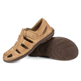Mario Pala Sandalias Hombre 467 Beige 4