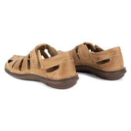 Mario Pala Sandalias Hombre 467 Beige 7