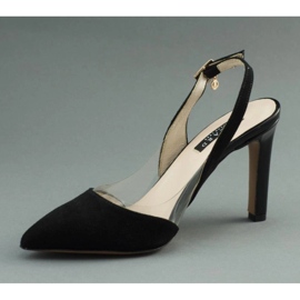 Lizard Sandalias negras de tacón 04765 negro 1