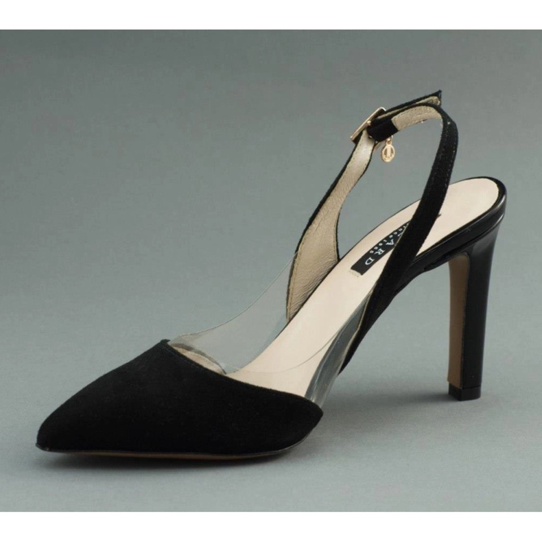 Lizard Sandalias negras de tacón 04765 negro 1