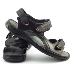 Polbut Sandalias negras SA04 negro 5