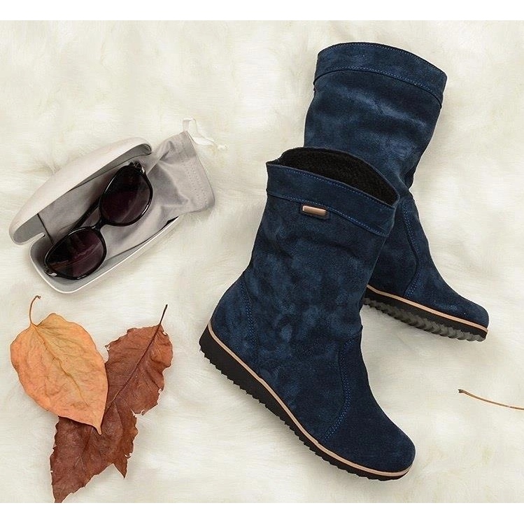 Olivier Botas de Piel Emi Warm Blue azul 1