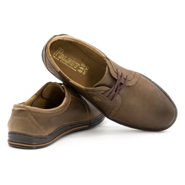 Polbut Zapatos de piel para hombre 343 marrón 4