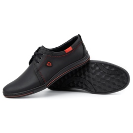 Polbut Zapatos de piel para hombre 343 negro 3