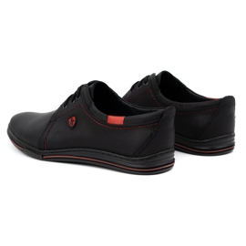 Polbut Zapatos de piel para hombre 343 negro 5