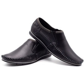KOMODO Zapatos hombre piel 847 negro 6