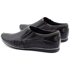 KOMODO Zapatos hombre piel 847 negro 7