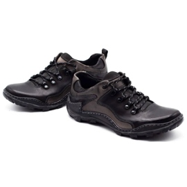KENT Zapatos de hombre en piel Trapery 207 negro 7