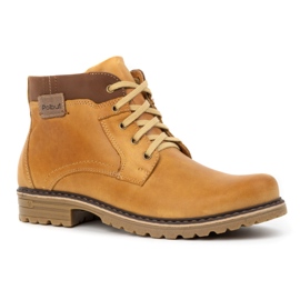 Polbut Botas de nieve para hombre J35 rojo naranja 2