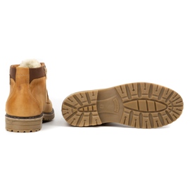 Polbut Botas de nieve para hombre J35 rojo naranja 5