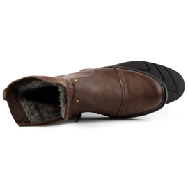 Polbut Botas Chelsea de invierno para hombre 252 marrón 5