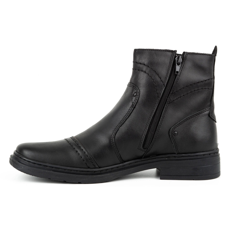Polbut Botas Chelsea de invierno para hombre 252 negro 1