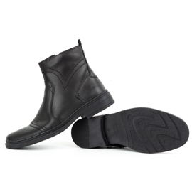 Polbut Botas Chelsea de invierno para hombre 252 negro 4