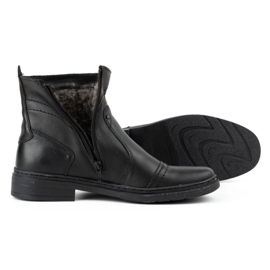 Polbut Botas Chelsea de invierno para hombre 252 negro 5