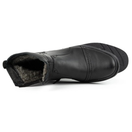 Polbut Botas Chelsea de invierno para hombre 252 negro 6