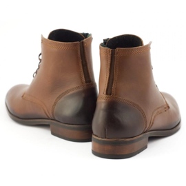 KENT Botines Chelsea de invierno 287 Marrón 3