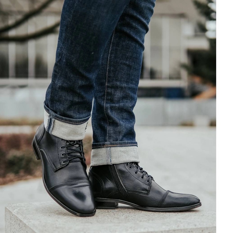 KENT Botas Chelsea de invierno 287D Negro 1