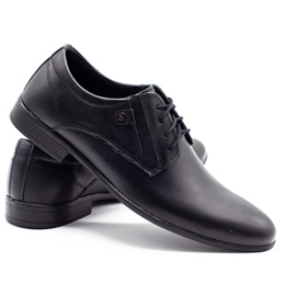 KOMODO Zapatos formales de hombre 850 negro mat 4