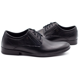 KOMODO Zapatos formales de hombre 850 negro mat 5