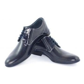 KOMODO Zapatos de vestir hombre 850 cara azul marino 3