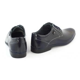 KOMODO Zapatos de vestir hombre 850 cara azul marino 4