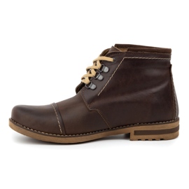 Olivier Botas de invierno para hombre botas de nieve 120 marrón 4