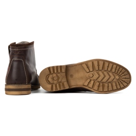 Olivier Botas de invierno para hombre botas de nieve 120 marrón 8
