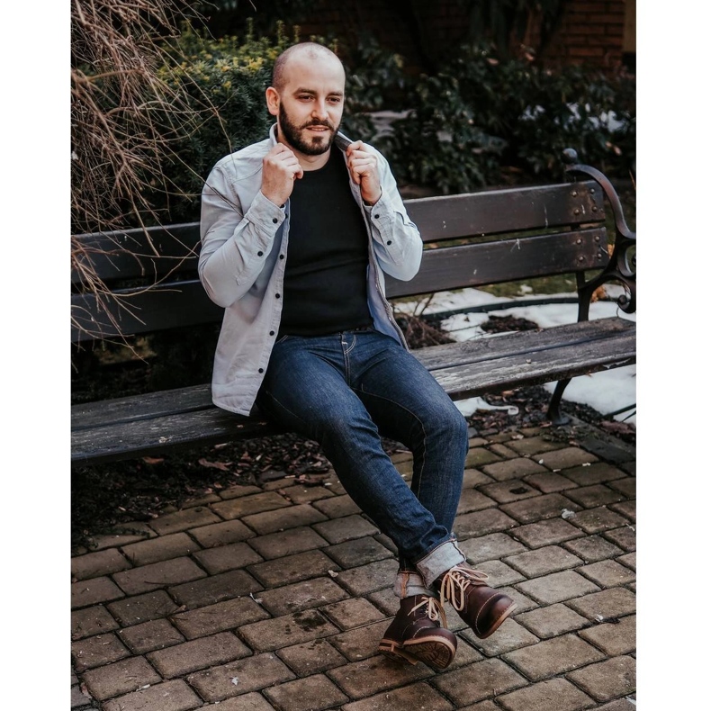 Olivier Botas de invierno para hombre botas de nieve 120 marrón 2