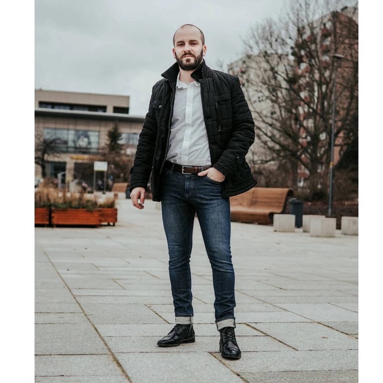 KENT Botines Chelsea de piel para hombre 287D Św negro 2