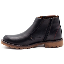 Olivier Botas de nieve 815 grano negro con marrón 1