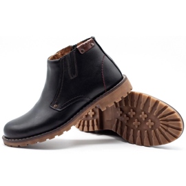 Olivier Botas de nieve 815 grano negro con marrón 3