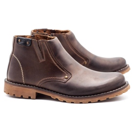 Mario Pala Botas marron oscuro 815 marrón 2
