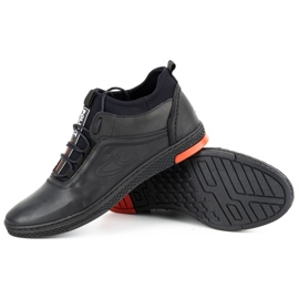Polbut Botas de invierno para hombre negras K27F negro 4