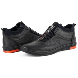 Polbut Botas de invierno para hombre negras K27F negro 5
