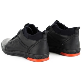 Polbut Botas de invierno para hombre negras K27F negro 6