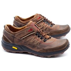 Olivier Zapatos de senderismo para hombre 274GT marrón 2